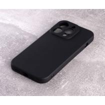 Силіконовий чохол SOFT Silicone Case для телефону iPhone 13 Pro (без лого) чорний