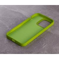 Силиконовый чехол SOFT Silicone Case для iPhone 13 Pro (без лого) салатовый