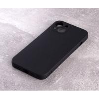 Силіконовий чохол SOFT Silicone Case для телефону iPhone 13 (без лого) чорний