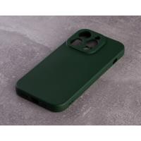 Силиконовый чехол SOFT Silicone Case для iPhone 13 Pro Max (без лого) темно-зеленый