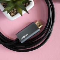 HDMI-кабель MOXOM (MX-AX29) Type-C to HDMI/4K/1.8m серый