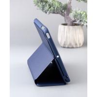 Чехол HDD Premium LEATHER (HTL-11) для планшета iPad Air 10.9 (2020/2022) темно-синий