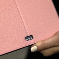 Чохол зі штучної шкіри HDD Premium JEANS (HTL-10) для планшета iPad 11 (2021)/ iPad Pro 11 (2022) рожевий