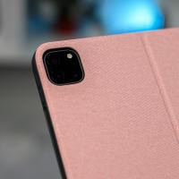 Чохол зі штучної шкіри HDD Premium JEANS (HTL-10) для планшета iPad 11 (2021)/ iPad Pro 11 (2022) рожевий