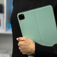 Чохол зі штучної шкіри HDD Premium JEANS (HTL-10) для планшета iPad 11 (2021)/ iPad Pro 11 (2022) зелений