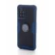 Силикон RAINBOW RING для Xiaomi Mi 11 Lite/11 Lite 5G NE темно-синий
