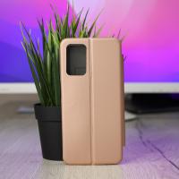 чехол-книга 360 для Xiaomi Redmi 10 Prime MATTE розовое золото