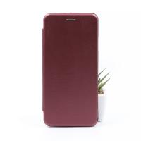 чехол-книга 360 для Xiaomi Redmi 10 Prime MATTE бордовый