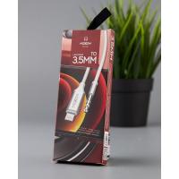 Аудіо кабель MOXOM (MX-AX21) Lightning to 3.5mm білий