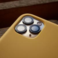 Захисне скло для камери iPhone 12 Pro Max золотий
