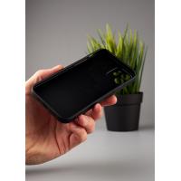 Силіконовий чохол Graphite для телефону iPhone 12 чорний