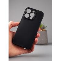 Силіконовий чохол Graphite для телефону iPhone 13 Pro Max чорний