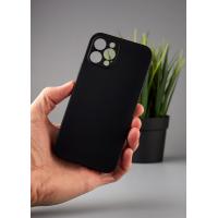 Силіконовий чохол Graphite для телефону iPhone 12 Pro чорний