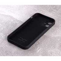 Силиконовый чехол SOFT Silicone Case для iPhone 12 (без лого) черный