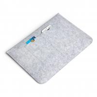 Чехол войлочный универсальный планшет/ноутбук (13.3) на липучке Липучка, серый