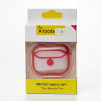 Силіконовий чохол для навушників Airpods 3 CIRCUIT червоний
