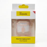 Силіконовий чохол для навушників Airpods 1/2 CIRCUIT кремовий