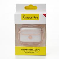 Силіконовий чохол для навушників Airpods Pro CIRCUIT кремовий