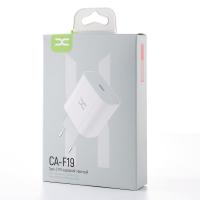 Мережевий зарядний пристрій DC PD FastCharger 20W (CA-F19) білий