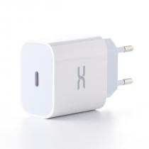 Мережевий зарядний пристрій DC PD FastCharger 20W (CA-F19) білий