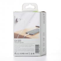 (уцінка) Мережевий зарядний пристрій DC 1USB+PD 2.4A (CA-D20) білий