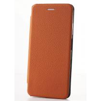 чехол-книга 360 для Samsung A03S ART коричневый