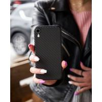 Карбоновий чохол K-DOO Air Carbon (UltraSlim 0.45mm) для телефону iPhone XR чорний