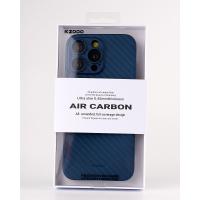 Карбоновий чохол K-DOO Air Carbon (UltraSlim 0.45mm) для телефону iPhone 14 Pro синій