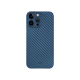 Карбоновый чехол K-DOO Air Carbon (UltraSlim 0.45mm) для iPhone 14 Pro (6,1") синий