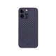 Карбоновый чехол K-DOO Air Carbon (UltraSlim 0.45mm) для iPhone 14 Pro Max темно-фиолетовый