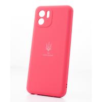 Силиконовый чехол SOFT Silicone Case для Samsung A13 4G (ТРИЗУБ) малиновый