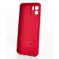 Силиконовый чехол SOFT Silicone Case для Samsung A13 4G (ТРИЗУБ) красный
