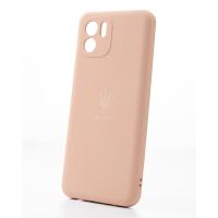 Силіконовий чохол SOFT Silicone Case для телефону Xiaomi Redmi Note 11 Pro+/11i/11i Hypercharge (ТРИЗУБ) пудра