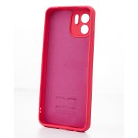 Силіконовий чохол SOFT Silicone Case для телефону Xiaomi Redmi Note 11 Pro+/11i/11i Hypercharge (ТРИЗУБ) малиновий