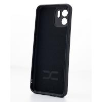 Силиконовый чехол SOFT Silicone Case для Xiaomi Redmi Note 11 Pro+/11i/11i Hypercharge (ТРИЗУБ) черный