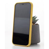 Силикон Original pack SOFT для iPhone 12 Pro Max (6.7") (ТРИЗУБ) желтый