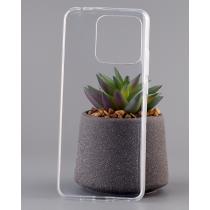 Силиконовый чехол WS для Xiaomi Poco C40 прозрачный