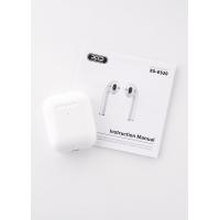 Наушники Bluetooth XO (ES20) без сенсора и беспр. зарядки белый
