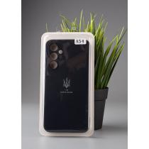 Силіконовий чохол Original pack SOFT для телефону Samsung A54 5G (ТРИЗУБ) чорний