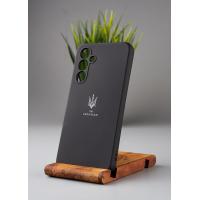 Силиконовый чехол Original pack SOFT для Samsung A54 5G (ТРИЗУБ) черный