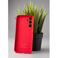 Силиконовый чехол Original pack SOFT для Samsung A54 5G (ТРИЗУБ) красный