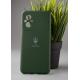 Силіконовий чохол Original pack SOFT для телефону Xiaomi Redmi 11 Prime/Poco M5 4G (ТРИЗУБ) темно-зелений