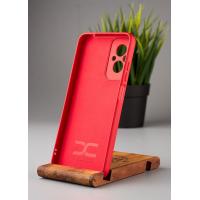 Силиконовый чехол Original pack SOFT для Xiaomi Redmi 11 Prime/Poco M5 4G (ТРИЗУБ) красный