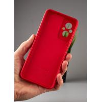 Силіконовий чохол Original pack SOFT для телефону Xiaomi Redmi 11 Prime/Poco M5 4G (ТРИЗУБ) червоний