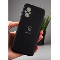 Силиконовый чехол Original pack SOFT для Xiaomi Redmi 11 Prime/Poco M5 4G (ТРИЗУБ) черный