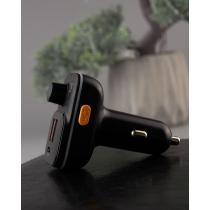 FM модулятор XO (BCC09) Bluetooth+PD/25W+TF Card черный
