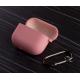 Силіконовий чохол для навушників Airpods 3 SOFT+Fiber рожевий