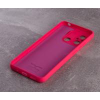 Силіконовий чохол SOFT Silicone Case для телефону Xiaomi Redmi 12C (без лого) малиновий