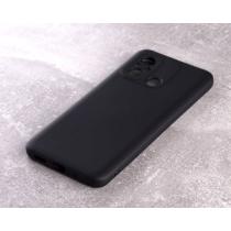 Силіконовий чохол SOFT Silicone Case для телефону Xiaomi Redmi 12C (без лого) чорний