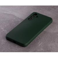 Силіконовий чохол SOFT Silicone Case для телефону Samsung A34 (без лого) темно-зелений